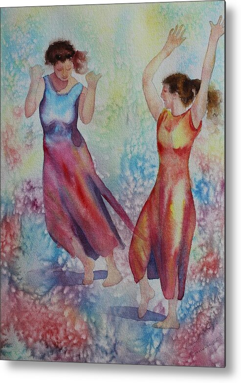Dance Metal Print featuring the painting I Hope You Dance by Ruth Kamenev