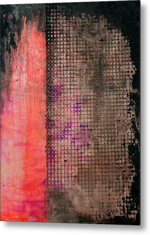 Resin Art Metal Print featuring the mixed media Nothing Else Matters by Jane Biven