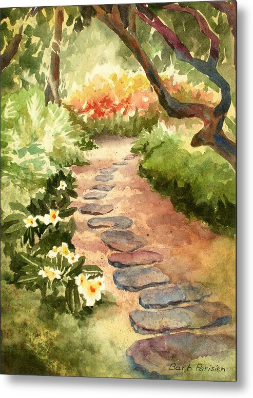 Path Metal Print featuring the painting Pathway by Barbara Parisien