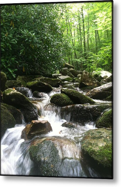 River Metal Print featuring the photograph Refreshing Waters by Tony Clark