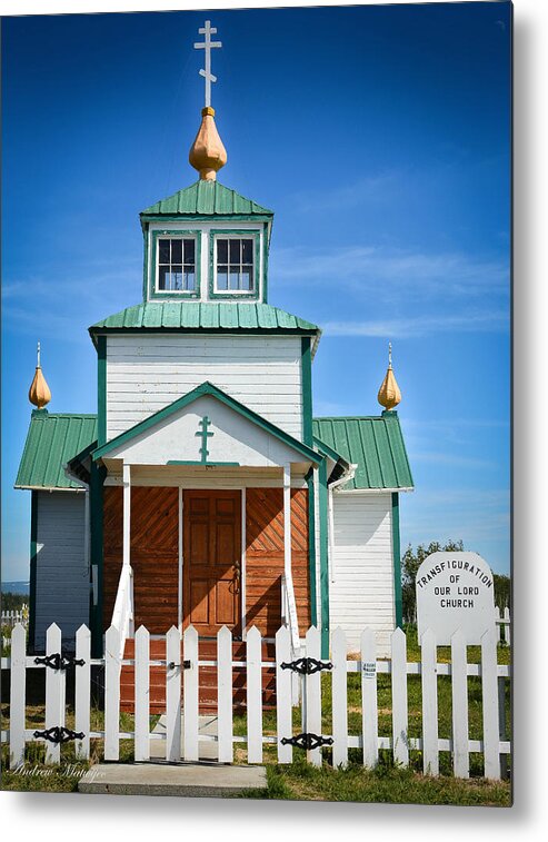Russia Metal Print featuring the photograph Russian Orthodox Church by Andrew Matwijec