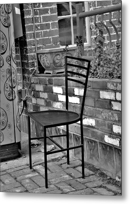  Metal Print featuring the photograph Sit Alone by Hominy Valley Photography