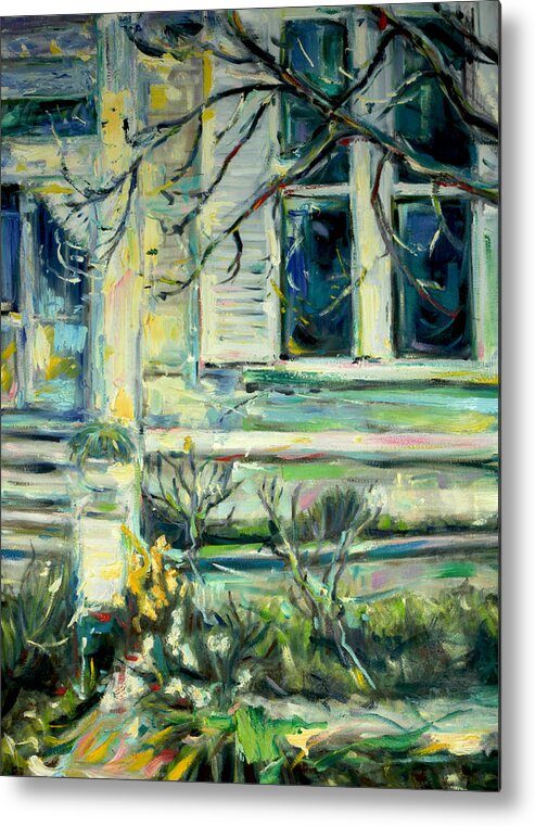 Barossa Valley Metal Print featuring the painting Spring in Angaston by Zofia Kijak