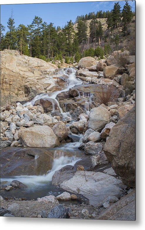 Landscapes Metal Print featuring the photograph The Stream by Amber Kresge