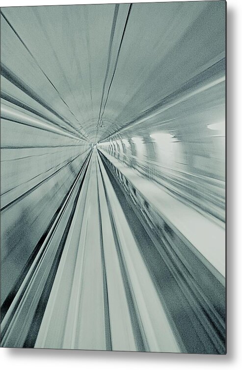 Tunnel Metal Print featuring the photograph Tunnel by Alexander Fedin