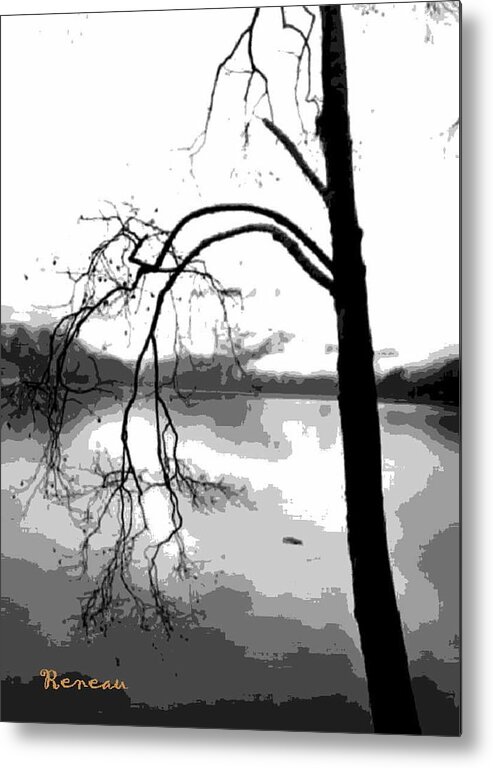 Trees Metal Print featuring the photograph Twiggy Abstract by A L Sadie Reneau