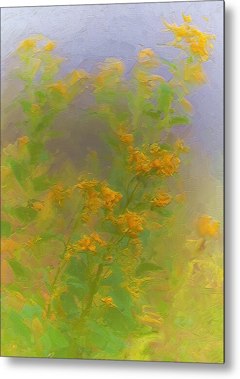 Flowers Metal Print featuring the photograph Goldenrod by Ron Jones