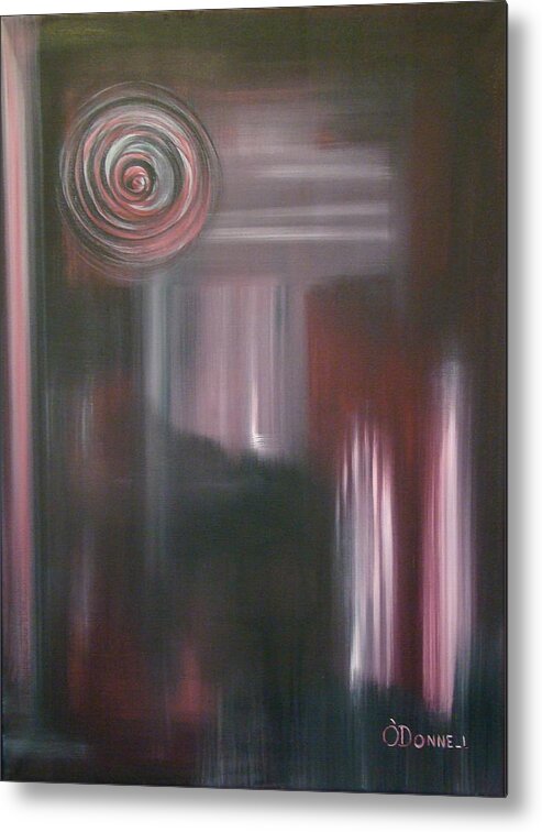 Another Dimension Metal Print featuring the painting Another Dimension by Stephen P ODonnell Sr