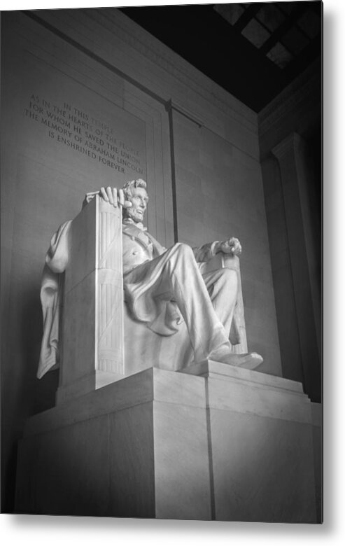 Lincoln Memorial Metal Print featuring the photograph Lincoln Memorial 3 by Mike McGlothlen