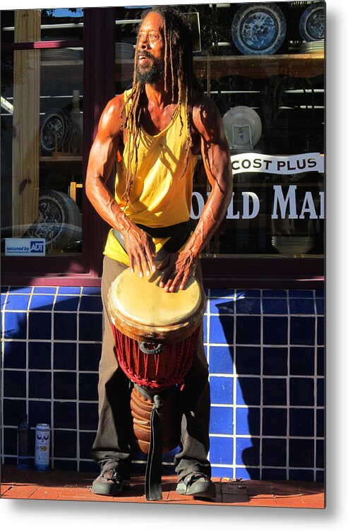 Drums Metal Print featuring the photograph Ngoki by Steve Fields