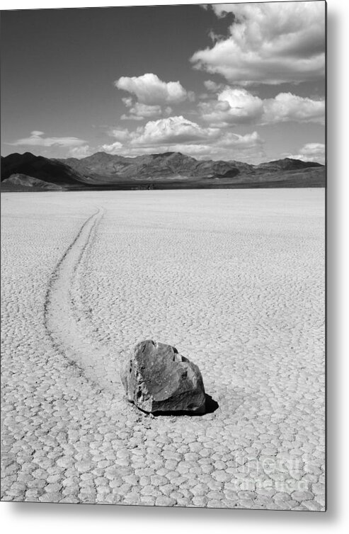 Death Valley Metal Print featuring the photograph Death Valley California The Racetrack 2 by Bob Christopher