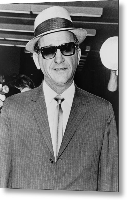 History Metal Print featuring the photograph Sammy Giancana 1908-1975, American #1 by Everett