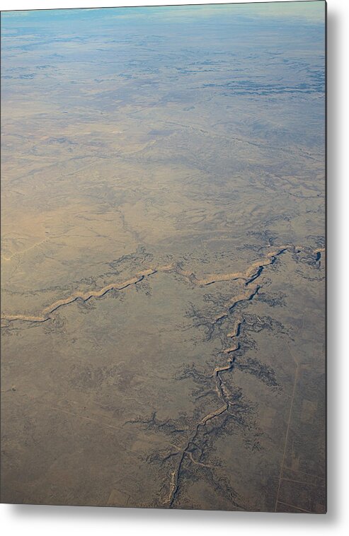 Aerial Photograph Metal Print featuring the photograph Aerial 2 by Steven Richman