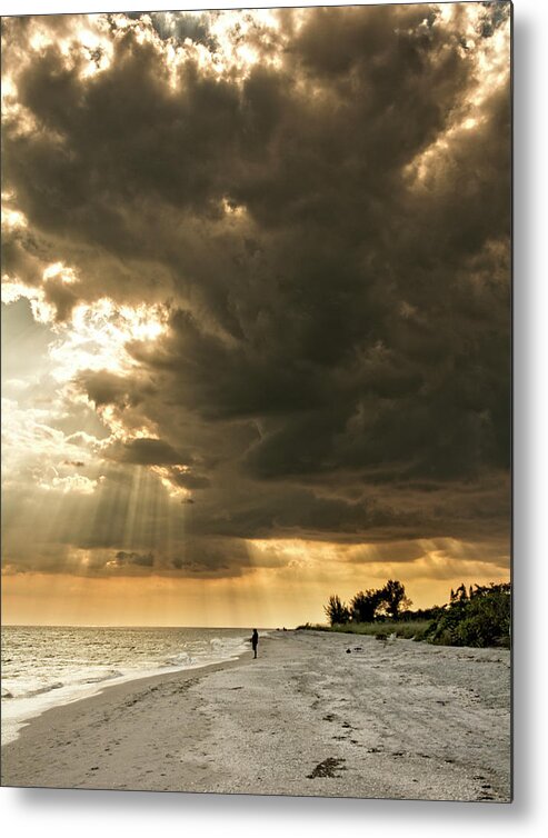 Sanibel Island Metal Print featuring the photograph Afternoon Fishing On Sanibel Island by Greg and Chrystal Mimbs