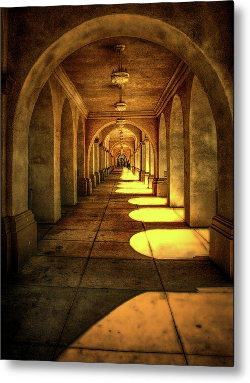Hdr Metal Print featuring the photograph Balboa Park by Jim Painter