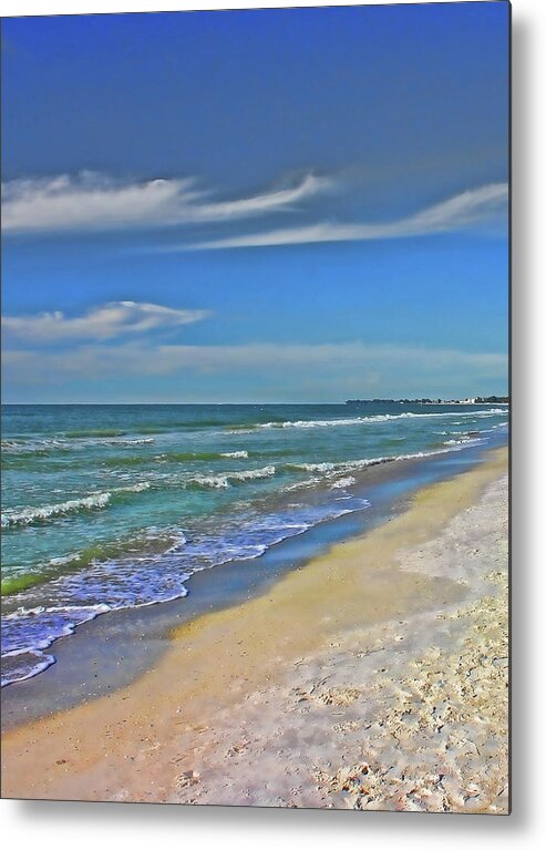 Gulf Of Mexico Metal Print featuring the photograph Beach Life by HH Photography of Florida
