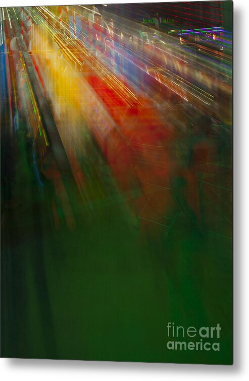 Tarrant County Courthouse Metal Print featuring the photograph Christmas Abstract by Greg Kopriva