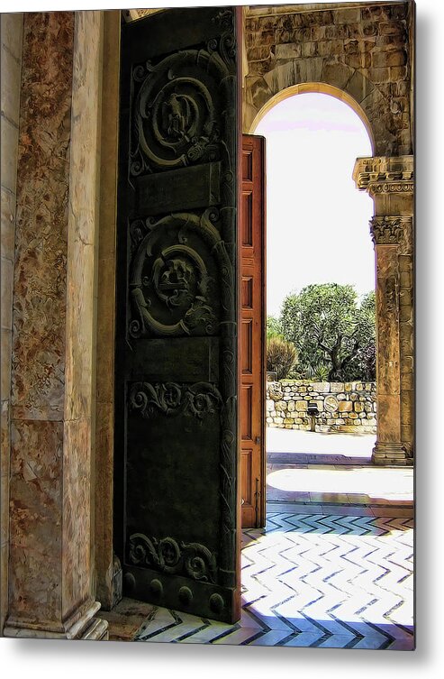 Doors Metal Print featuring the photograph Doors to All Nations by Douglas Barnard