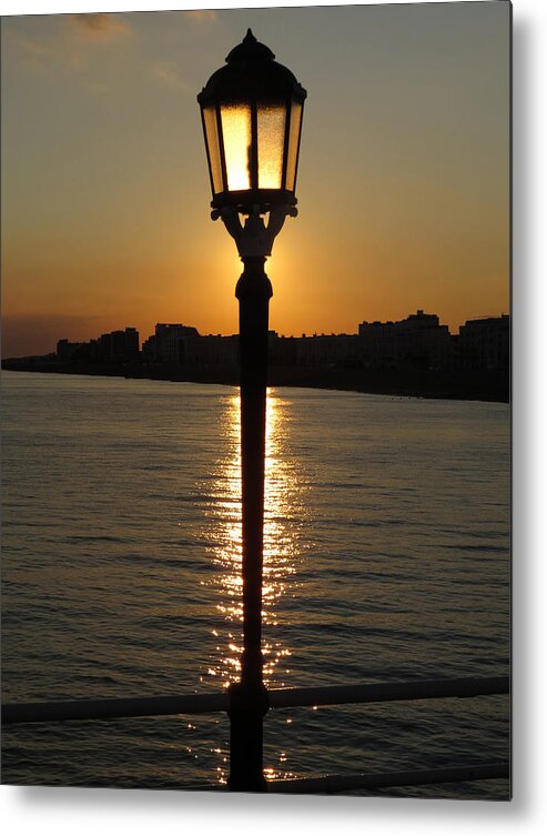 Sunset Metal Print featuring the photograph Evening Light by John Topman