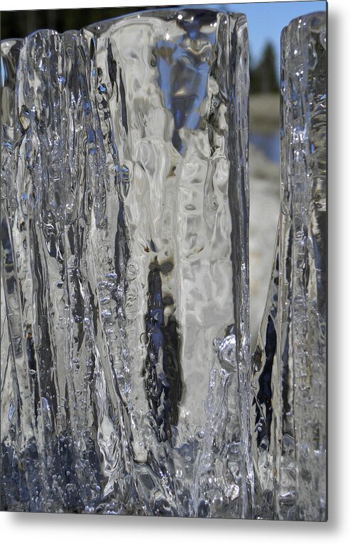 Ice Metal Print featuring the photograph Icy Beach View 4 by Sami Tiainen