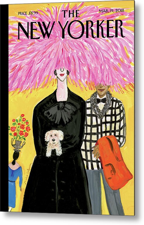 In Full Bloom Metal Print featuring the painting In Full Bloom by Maira Kalman