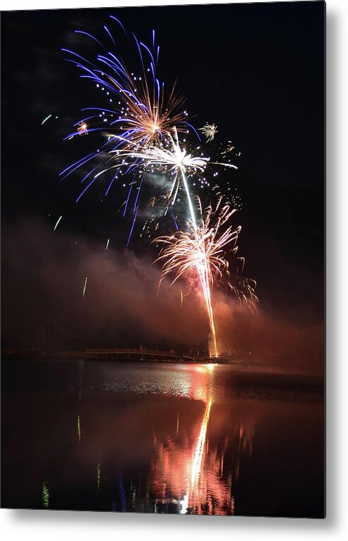 Fireworks Metal Print featuring the photograph Jazz Pop - 160922psg0503160704r by Paul Eckel
