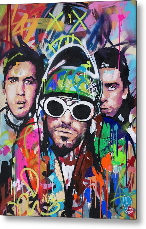 Nirvana Metal Print featuring the painting Nirvana by Richard Day