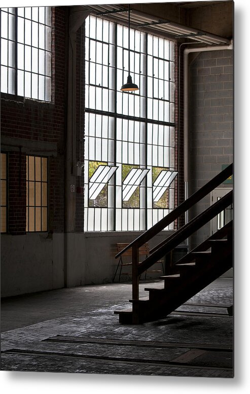 Warehouse Metal Print featuring the photograph Old Warehouse by Wilma Birdwell