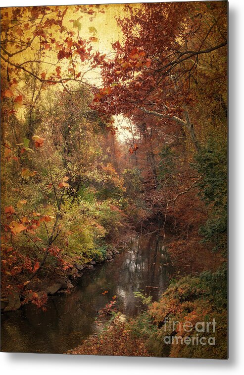 Autumn Metal Print featuring the photograph Overlook by Jessica Jenney