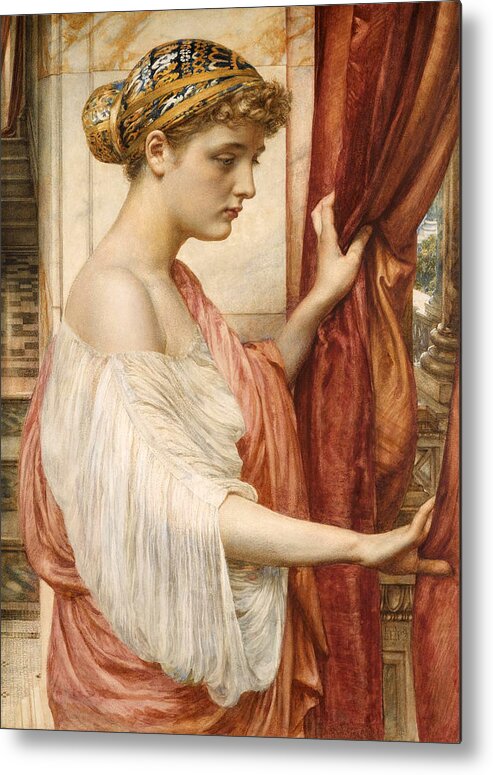 Edward John Poynter Metal Print featuring the painting Psyche by Edward John Poynter