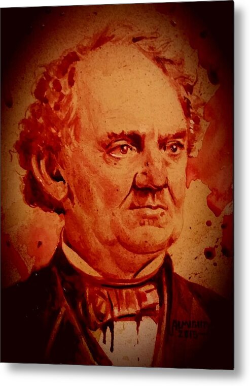Pt Barnum Metal Print featuring the painting Pt Barnum by Ryan Almighty