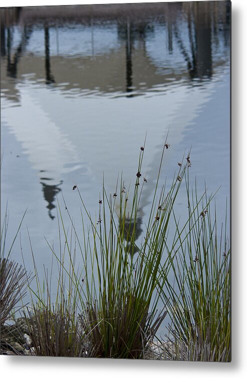 Reflection Metal Print featuring the photograph Reflection by Laurie Hasan