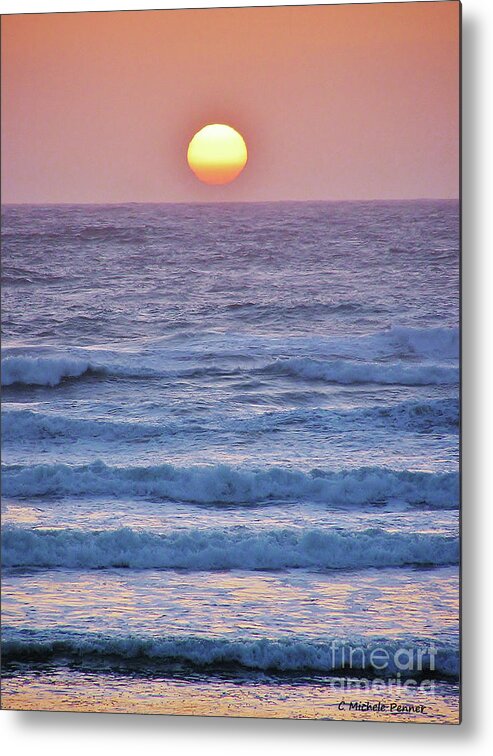 Sun Metal Print featuring the photograph Sun to Sea by Michele Penner