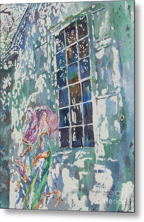 House Metal Print featuring the painting Sunny Day at Brandywine by Mary Haley-Rocks