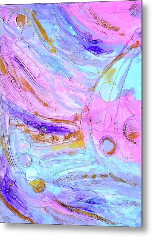 Tess Metal Print featuring the painting Tess' Energy by Phil Strang