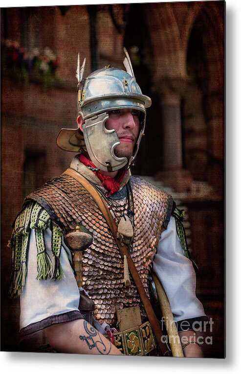 Architecture Metal Print featuring the photograph Roman Duty at World 's End by Brenda Kean