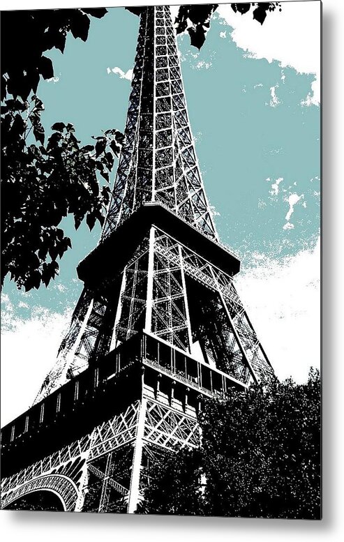 Europe Metal Print featuring the photograph Tour Eiffel by Juergen Weiss