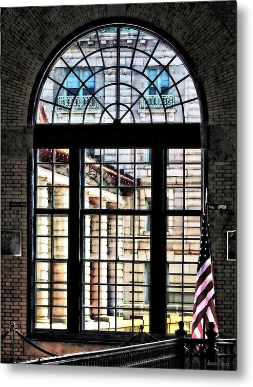 Naval Academy Metal Print featuring the photograph View From Dahlgren Hall by Susan Savad