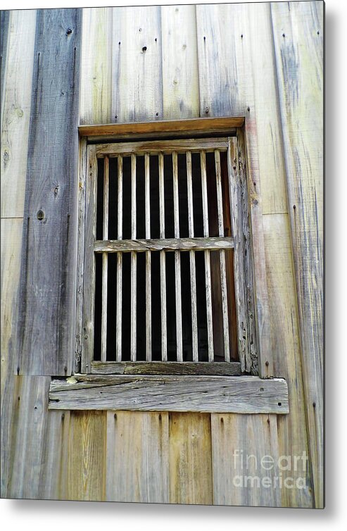 Window Metal Print featuring the photograph Wooden Window by D Hackett