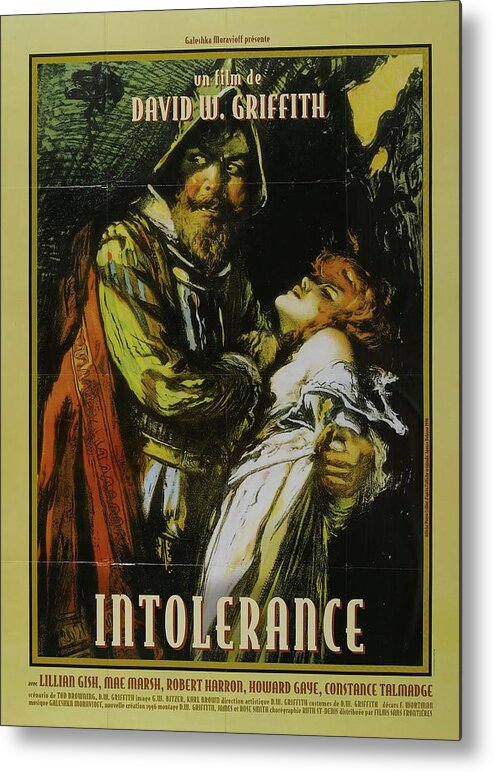 1910s Metal Print featuring the photograph Intolerance -1916-. #1 by Album
