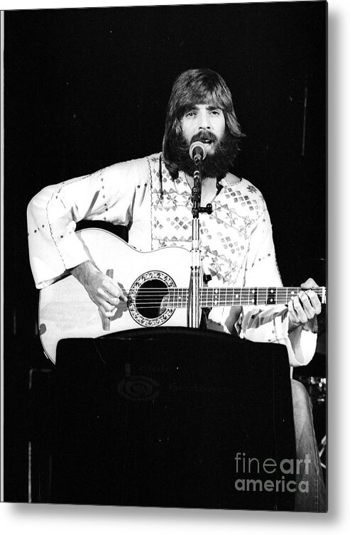 Kenny Loggins Metal Print featuring the photograph Kenny Loggins #1 by Marc Bittan