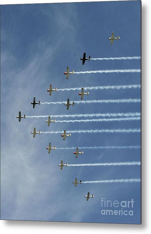 Airplane Metal Print featuring the photograph E.a.a. 2009 Airventure Fly-in #3 by Jonathan Daniel