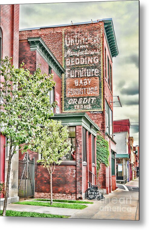 New York Metal Print featuring the photograph Baby Furniture by Lenore Locken