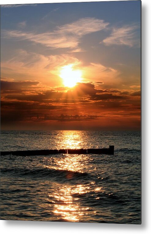 Tranquility Metal Print featuring the photograph Baltic Sunset by © Jan Zwilling