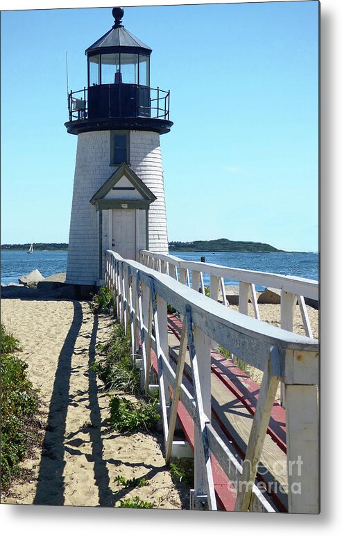 Nantucket Metal Print featuring the photograph Brant Point Lighthouse 300 by Sharon Williams Eng
