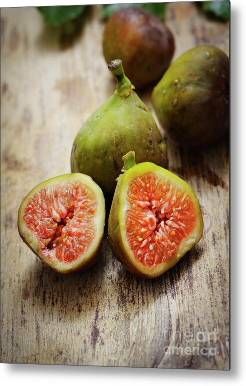 Fig Metal Print featuring the photograph Figs by Jelena Jovanovic