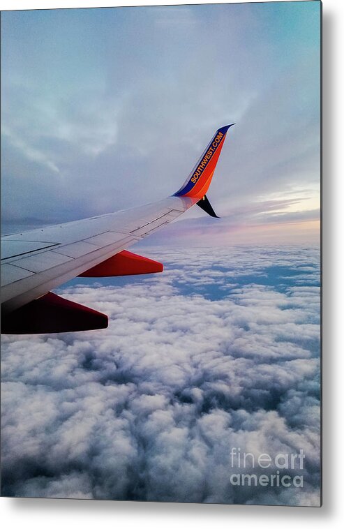 Clouds Metal Print featuring the photograph In the Clouds by Elizabeth M