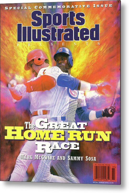 Mark McGwire and Sammy Sosa Great Home Run Race Sports Illustrated Commemorative 