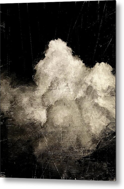 Cloudscape Metal Print featuring the painting Cloud painting by Christian Klute