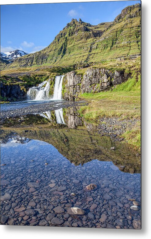 David Letts Metal Print featuring the photograph Mountain Reflection by David Letts